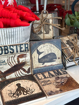 Kraken Lobster Coaster Set