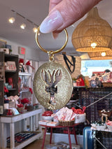 Gold Lob keychain - 173 Mercantile