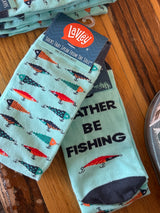 I’d rather be fishing socks