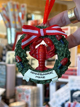 Lobster wreath ornament