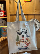 Meet me in Maine tote