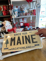 Maine License Plate