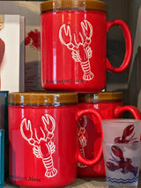 Hand Glaze Red mug - 173 Mercantile