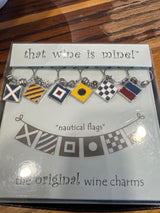Nautical Flag winecharms