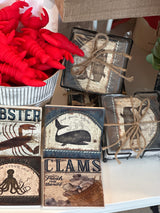 Kraken Lobster Coaster Set