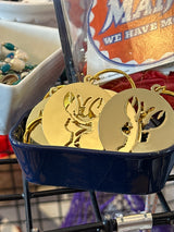 Gold Lob keychain - 173 Mercantile