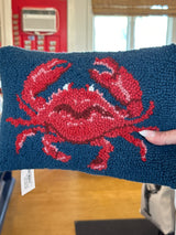 Crab hook pillow
