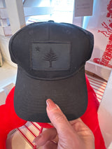 Maine Flag Hat Black