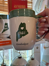 Green glazed Maine mug - 173 Mercantile