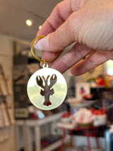 Gold Lob keychain - 173 Mercantile