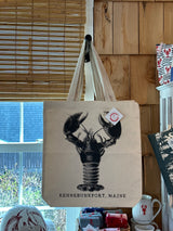 Cute black lobster tote
