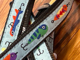 LG. Fish lure dog collar