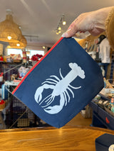 Lobster Navy Pouch, - 173 Mercantile