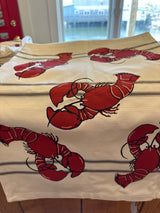 Lobster cloth placemat set
