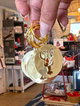 Gold Lob keychain - 173 Mercantile