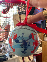 Lobster Line Dance ornament