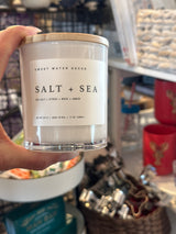 Salt and Sea 11 oz Soy Candle