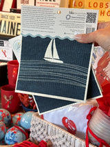 Seaside Blu Eco set of two