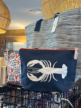 Lobster Navy Pouch, - 173 Mercantile