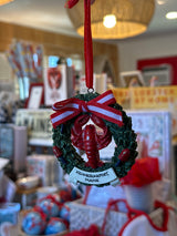 Lobster wreath ornament