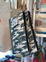 Maine trees wristlet