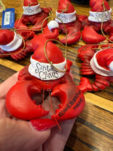 Santa Claws ornament - 173 Mercantile