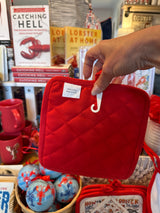 How to eat a lobster Potholder