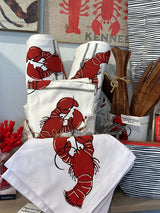 Lobster cloth napkin set