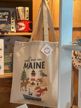Meet me in Maine tote