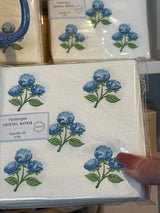 Hydrangea cocktail napkin - 173 Mercantile
