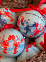 Lobster Line Dance ornament