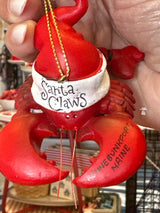 Santa Claws ornament - 173 Mercantile