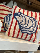 Oyster stripe pillow