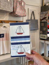 Sailboat lunches napkins