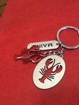 Maine lob keychain - 173 Mercantile