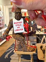 Bigfoot Lobster Ornament