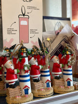 Santa Lighthouse ornament - 173 Mercantile