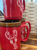 Hand Glaze Red mug - 173 Mercantile