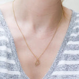Maine State Necklace - Gold - 173 Mercantile