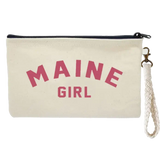 Maine girl wristlet